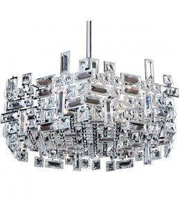 Allegri Lighting 11197-010-FR001 Vermeer Hexagonal Pendant 